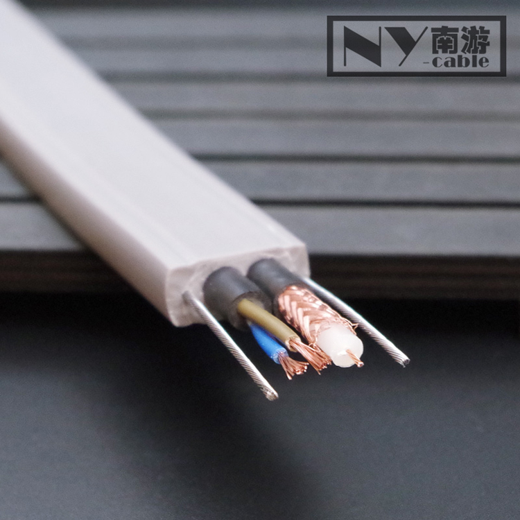 电梯视频线带电源